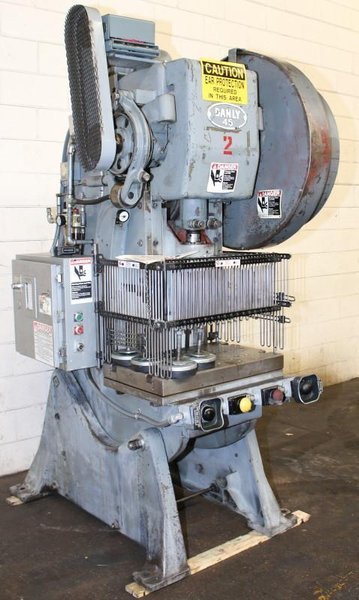 45 Ton DANLY Back Geared OBI Press, Model 45