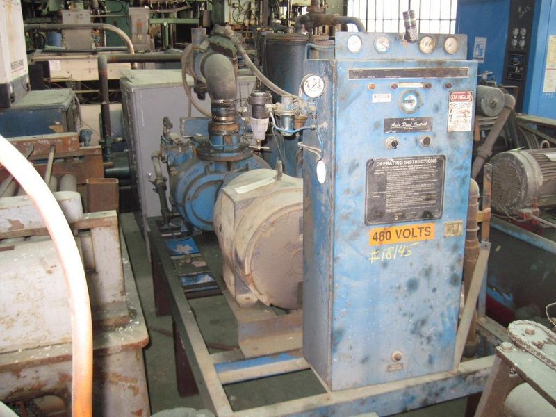 60 HP QUINCY ROTARY SCREW AIR COMPRESSOR: STOCK #61399