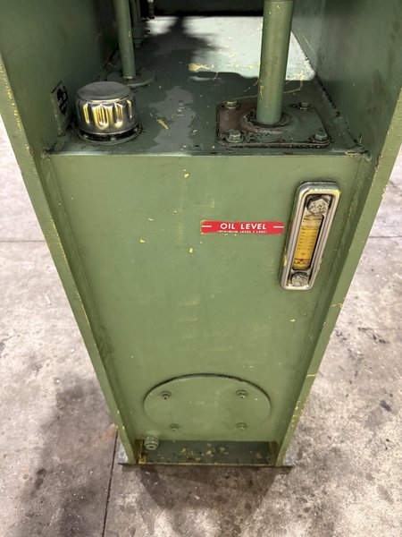 12 TON HANNIFIN MODEL #OGF-12D HYDRAULIC C-FRAME PRESS 18" STROKE: YOBRO #24081