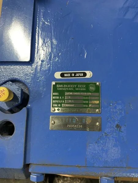 Sumitomo 5 Hp Gear Drive  - Lhym5-d4165-y3-b-179