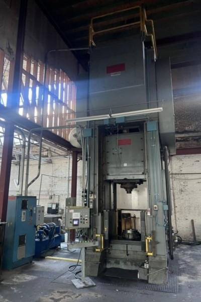 400 TON BLISS/MINSTER SL1-400-48-42 STRAIGHT SIDE LINK DRIVE PRESS. STOCK # 1056622