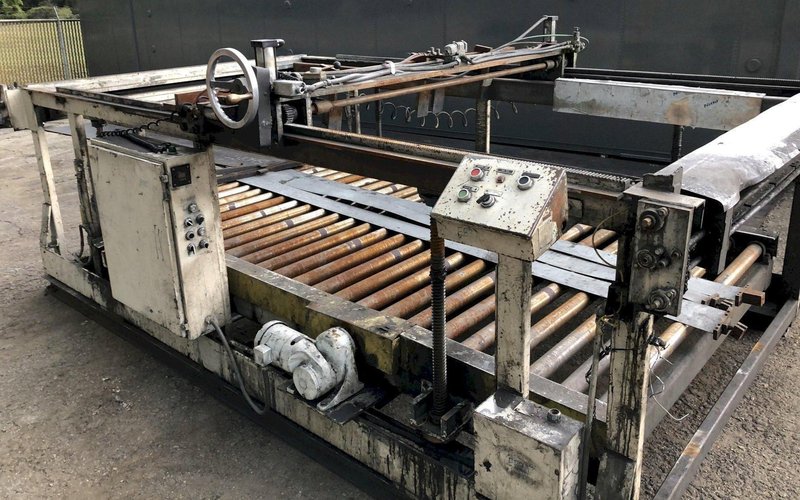 72" WIDE X 20' LONG GARY MODEL #4100-22 AUTOMATIC SHEET STACKER: STOCK #19347