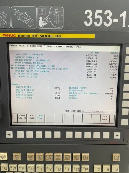 2015 CHIRON FZ12 FX | Machining Centers, Vertical, (5-Axis or More)