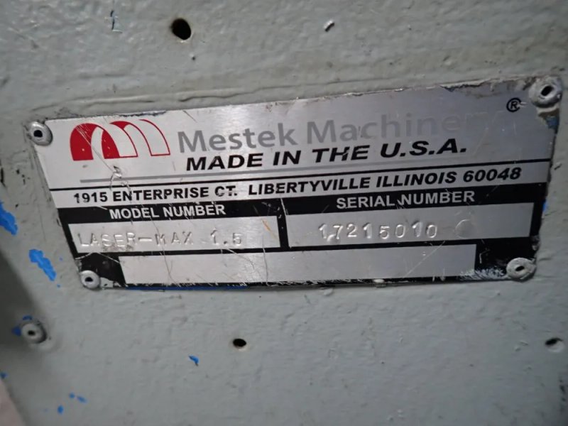 Mestek Machinery  / Ipg Photonics 252" X 60" Table  Laser System  - Laser Max 1.5  / Yls-1500
