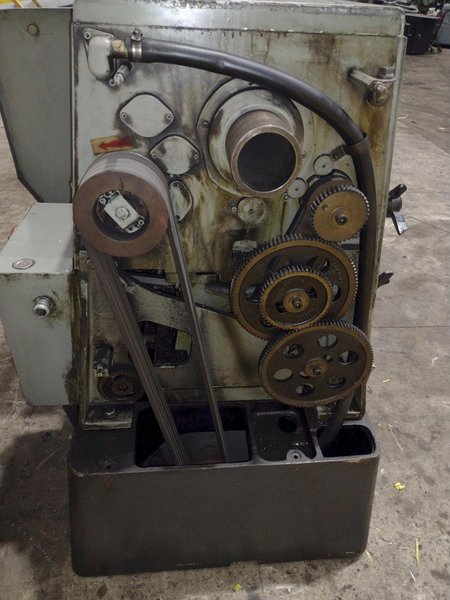 21" x 120" CLAUSING COLCHESTER MODEL #21 ENGINE LATHE 3.5" SPINDLE HOLE: YOBRO #24560