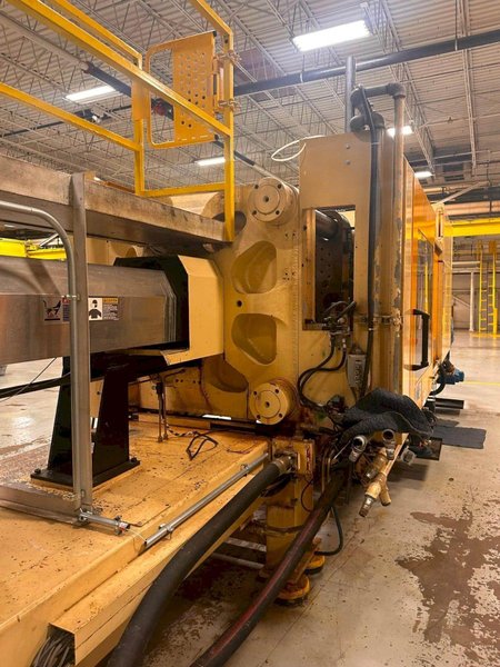 2002 Van Dorn Demag 500SP2800 – 500 Ton Hydraulic Press, 59.2 oz Shot (~1,676 g), Pathfinder Control, Preform-ready