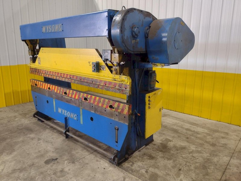 55 TON X 10' WYSONG MODEL #55-8 MECHANICAL PRESS BRAKE: STOCK #22730
