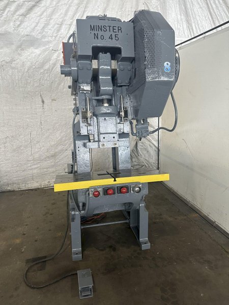 45 TON MINSTER 45 OBI PRESS. STOCK # 0328026