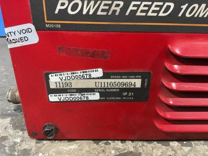 Lincoln Electric Wire Feeder - Power Feed 10m
