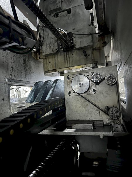 30" x 14 GA DALCOS MODEL #PXN-800 AUTOMATIC COIL HYDRAULIC PUNCHING MACHINE: STOCK #20332