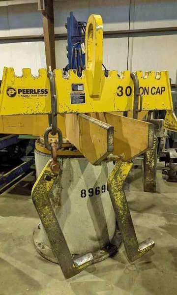 60,000# x 72" Harrington Narrow Arm Coil Lifter STOCK #3766