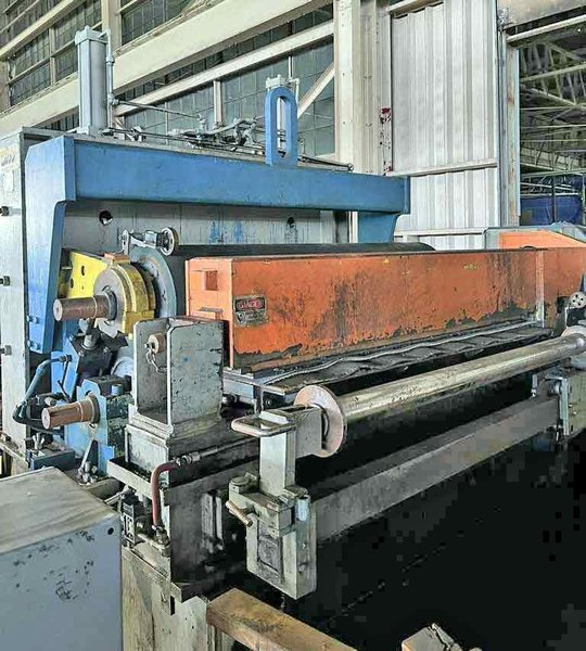 60" x 7.00" x 60,000#/45,000#  Paxson/ Braner Slitting Line STOCK# 3696