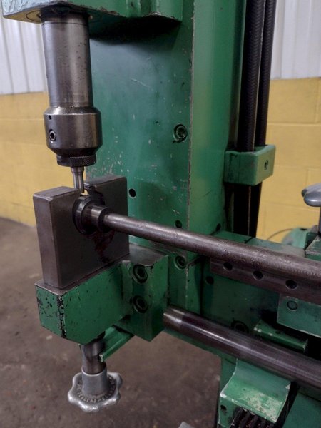 4-1/8" X 48" CARSON MODEL CHP-1H TUBE END PUNCH FORMING MACHINE: STOCK 17891