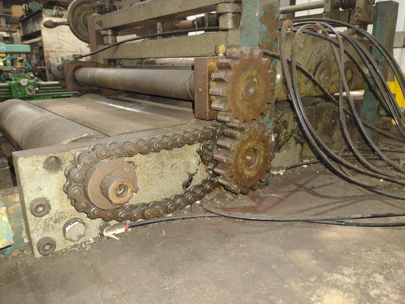 20" X .190" ROWE MODEL #C6-20 MOTORIZED COIL STRIP STRAIGHTENER: YOBRO #24754