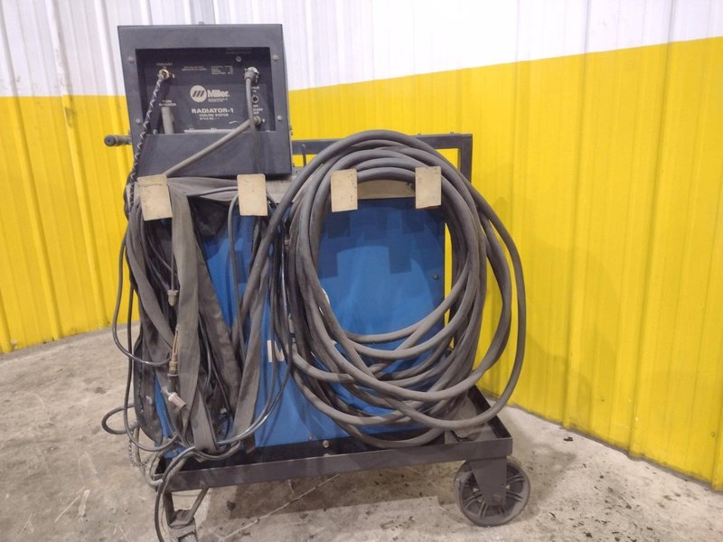 MILLER MODEL #SYNCROWAVE 250 AC/DC WELDER &amp; RADIATOR-1 CHILLER: YOBRO #24819