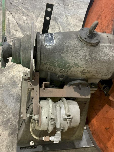 4,000 LBS X 18" LITTELL MODEL #40-18 PULL OFF COIL REEL UNCOILER: YOBRO #24893