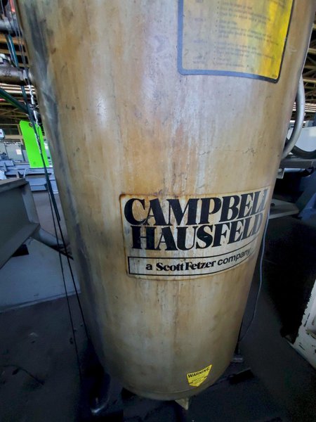 CAMPBELL HAUSFIELD AIR COMPRESSOR. STOCK #0743622.
