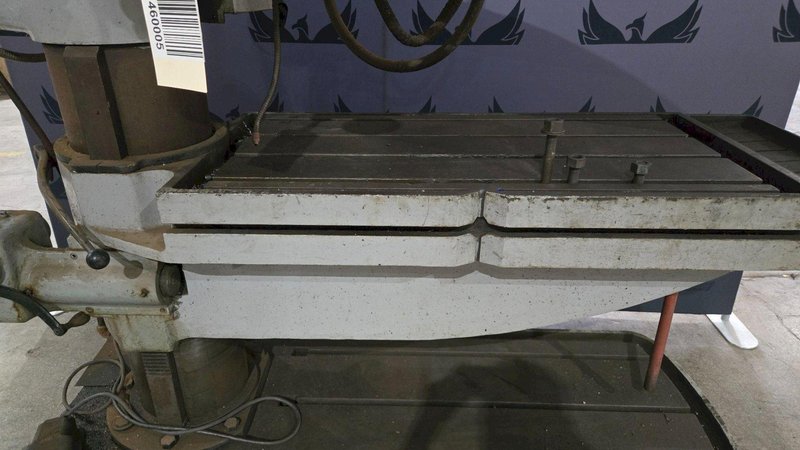 FOSDICK SENSITIVE 4FT RADIAL ARM DRILL 3HP 225V  USED