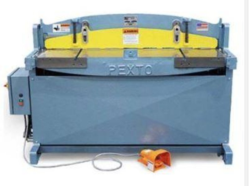 New RW Pexto Hydraulic Shear Model PH-52, 52" x 16 Ga.