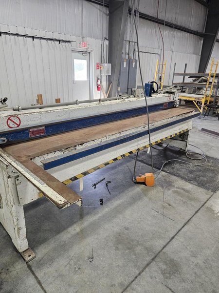 10' X 16 GA SCHECHTL MODEL #SMT310/BV ELECTRO MECHANICAL POWER SHEAR 1998 : YOBRO #26403