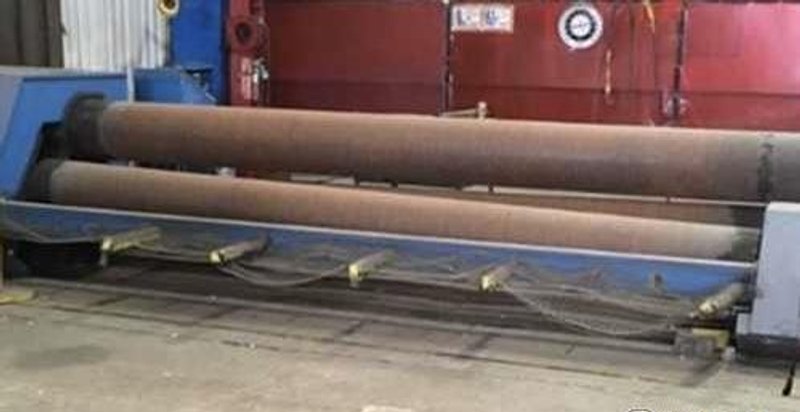 16' X 5/8" BERTSCH PLATE BENDING ROLL: STOCK # 4068