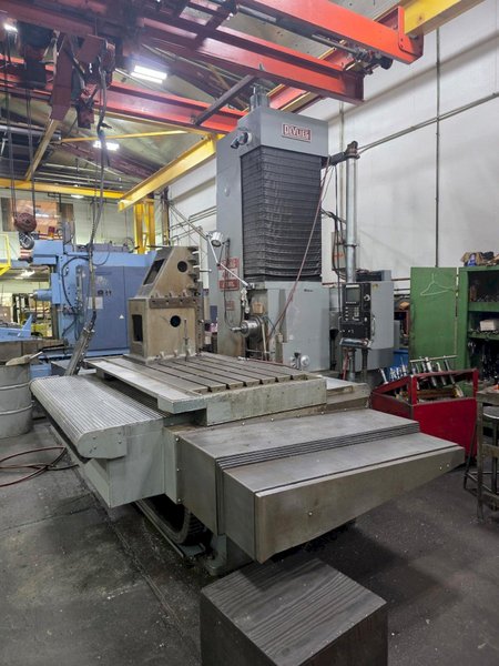 DeVlieg 4W-72 CNC Horizontal Jig Mill, 1987 – 4″ Spindle, 72″ X Travel,