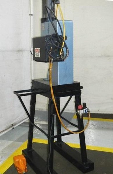 .55" TAUMEL ORBITAL HEAD FORMING MACHINE