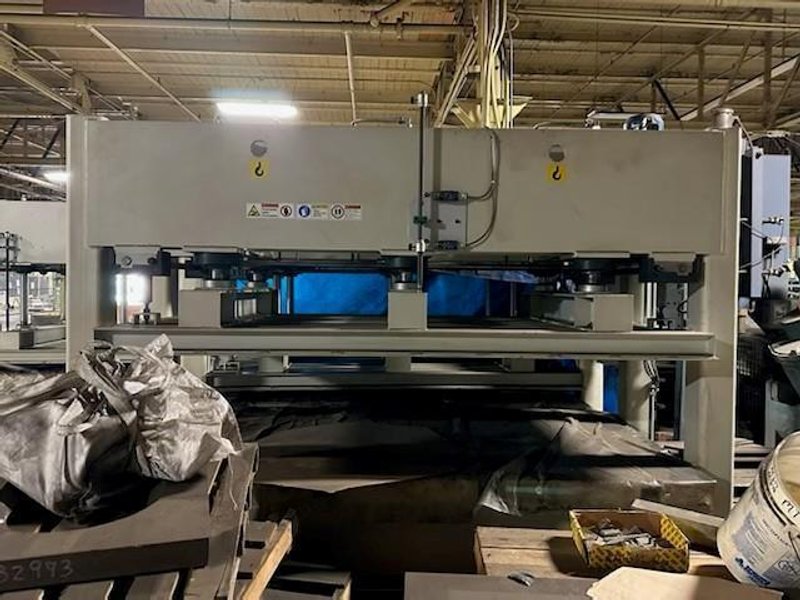 100 TON ITALPRESSE PM/DE/1 HYDRAULIC COLD COMPRESSION PRESS.(NEVER USED) STOCK # 0626423