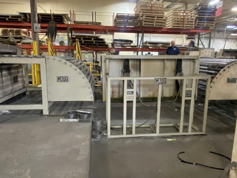 72" X 12 GAUGE X 30,000 LBS GARY "SLEAR" SLITTING &amp; CUT TO LENGTH LINE: STOCK 15091