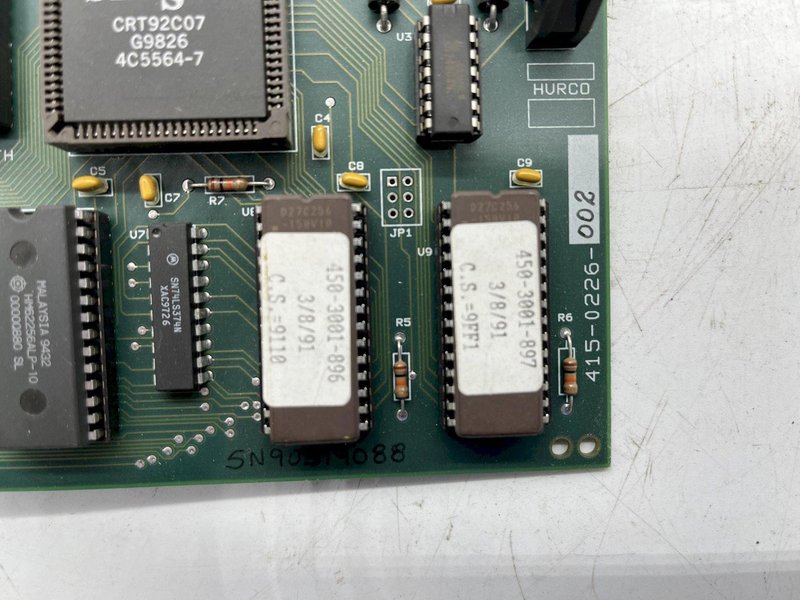 REV C HURCO VIDEO COM II PCB STOCK #16128
