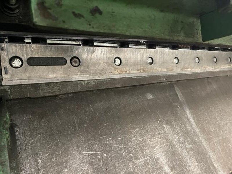 6' X 1/4" NIAGARA MODEL #76B POWER SQUARING SHEAR: STOCK #76550