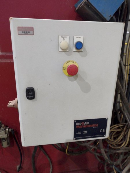 84" x 1/2" RED-D-ARC MODEL #ISW84 WELD AUTOMATION SEAM WELDER 2014 : YOBRO #24851