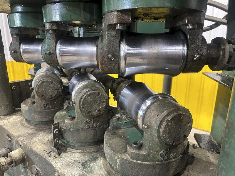 2.250" MACK-HEMP MODEL #924R ROTARY 6-ROLL TUBE &amp; PIPE STRAIGHTENER: YOBRO #23881