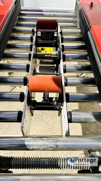 Eagle T100 Carton Sealer  |  Side Driven Belts  |  Top and Bottom 3” Tape Heads  |  Adjustable Carton Sealer