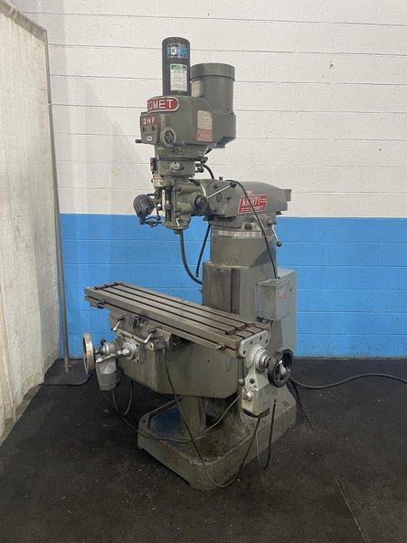 3 HP COMET RAM TYPE VERTICAL MILL: STOCK #76559