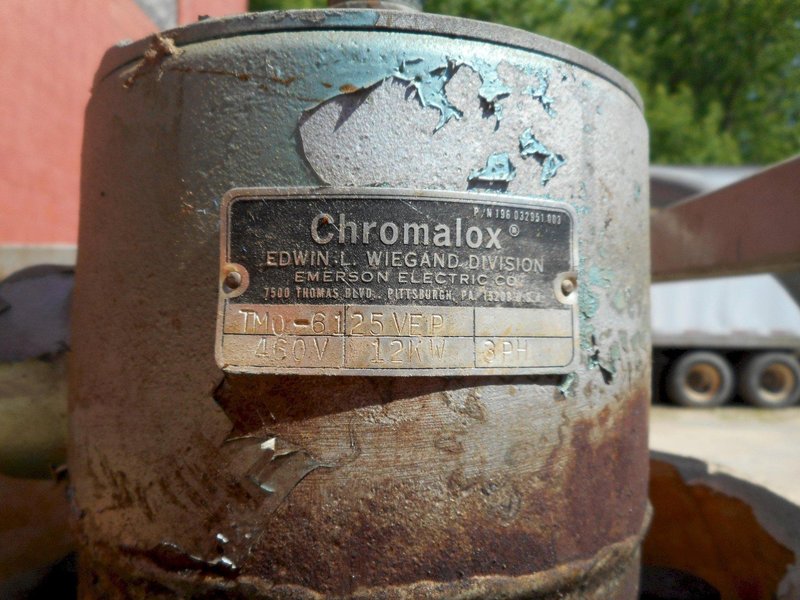 Chromalox Model: TMO-6125VEP  ||  Electric Fluid Heat Transfer System
