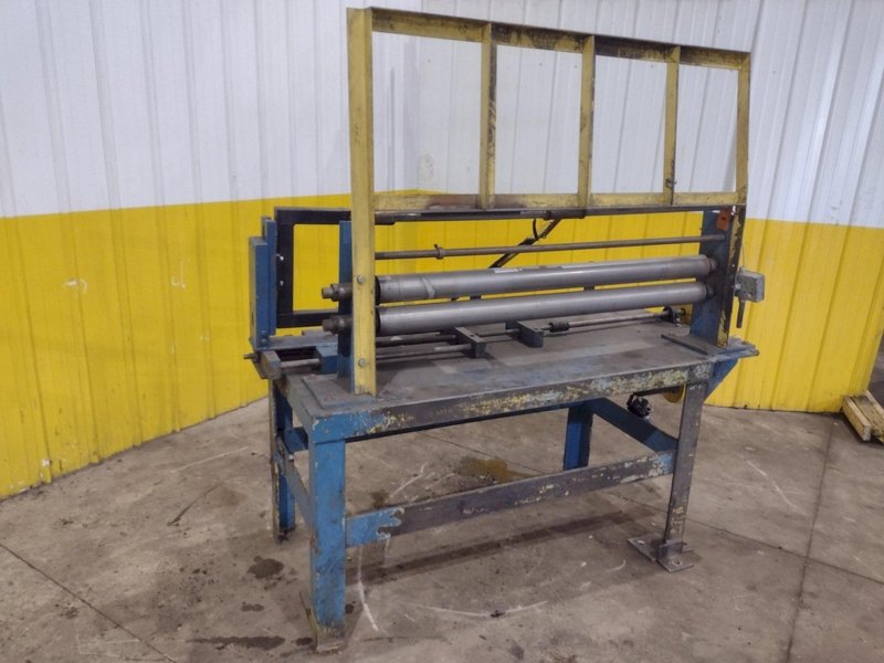 48" X 6" WEAN MOTORIZED SLITTER HEAD FOR SLITTING LINE: YOBRO #25242