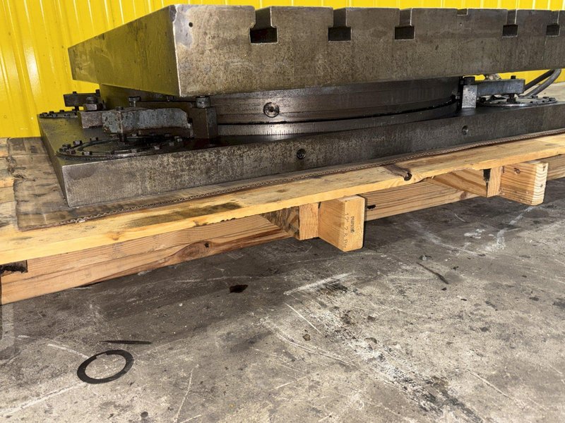 36" X 48" GIDDINGS &amp; LEWIS AIR LIFT ROTARY TABLE: STOCK #23586