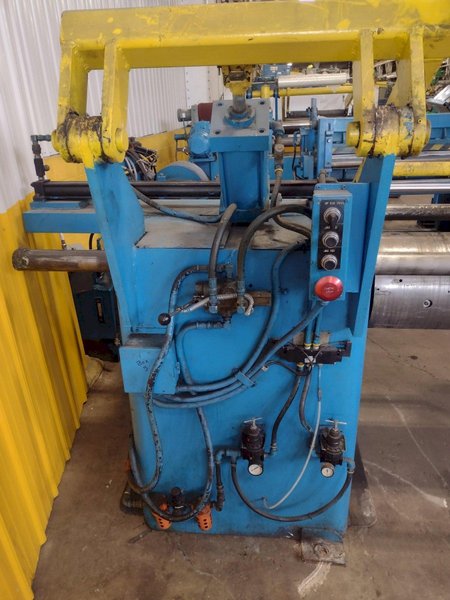 36" X 4" X 12,000 LBS YODER / STAMCO MOTORIZED SLITTING LINE STOCK #3731