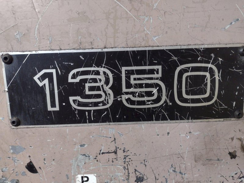 10' x 10 GAUGE CINCINNATI MODEL #1350 CNC HYDRAULIC POWER SQUARING SHEAR: STOCK 17233