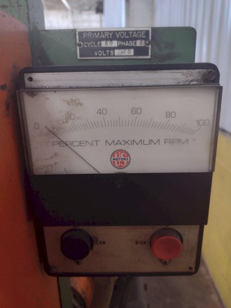 12" X .100" CWP MODEL #12A POWERED COIL STRIP STRAIGHTENER: STOCK 15285