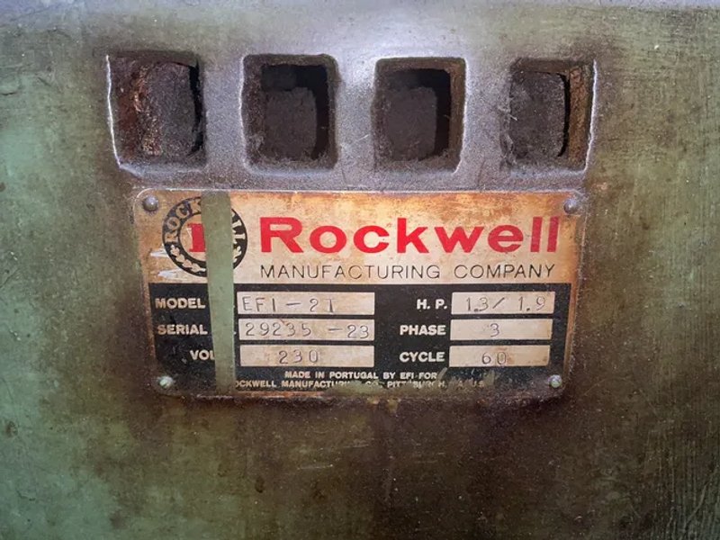Rockwell 24" Throat Manual Drill Press - Efi-2t