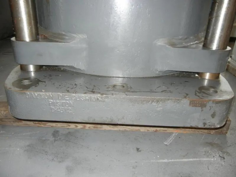 USED DAYTON HEAVY DUTY PNEUMATIC DIE CUSHION, Model HC36, 102 Tons, YEAR: 2014