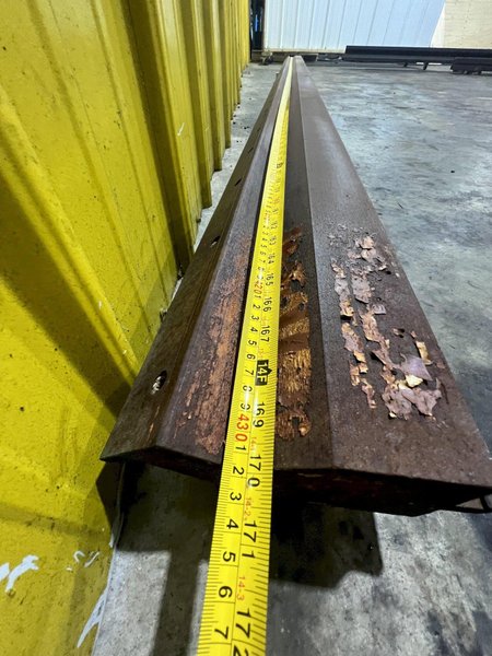 14' (170")  x 8" GOOSENECK TOP PUNCH BRAKE DIE: STOCK 17163