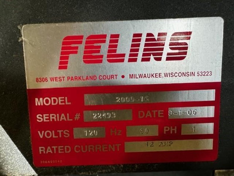 FELINS TYING MACHINE STOCK #3721