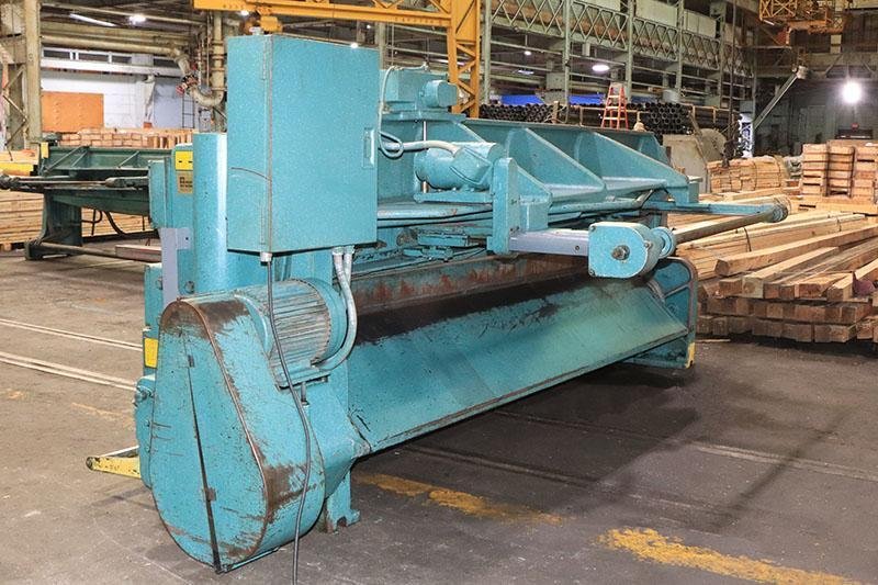 10' x 10 GA WYSONG POWER SQUARING SHEAR, MODEL: 1010-RD