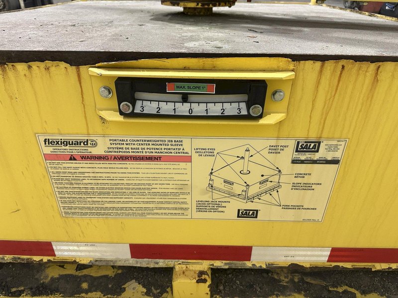 20' HIGH SALA MODEL #8530558 JIB STYLE FALL ARREST SAFETY SYSTEM: STOCK #22176
