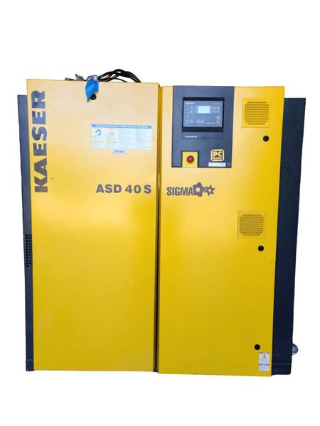 40 HP Kaeser Direct Drive Rotary Screw Air Compressor ASD 40S, 2008