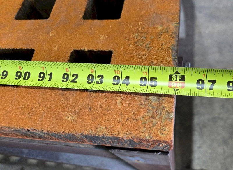 ACORN 5 X 8 WELDING TABLE USED