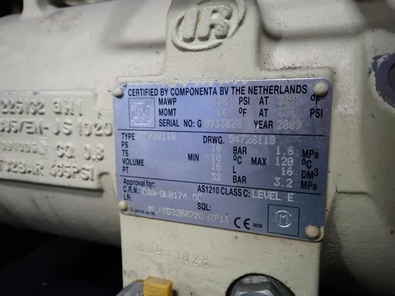 Ingersoll Rand 65x26 Air Compressor - Up6-20-125